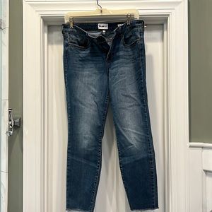 WILLIAM RAST ANKLE SKINNY JEANS, SZ 30